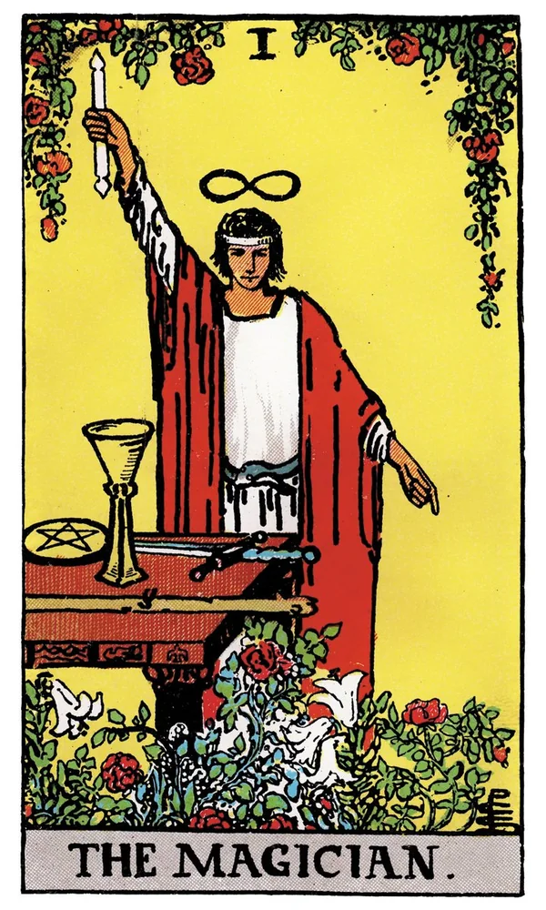 The Magician card